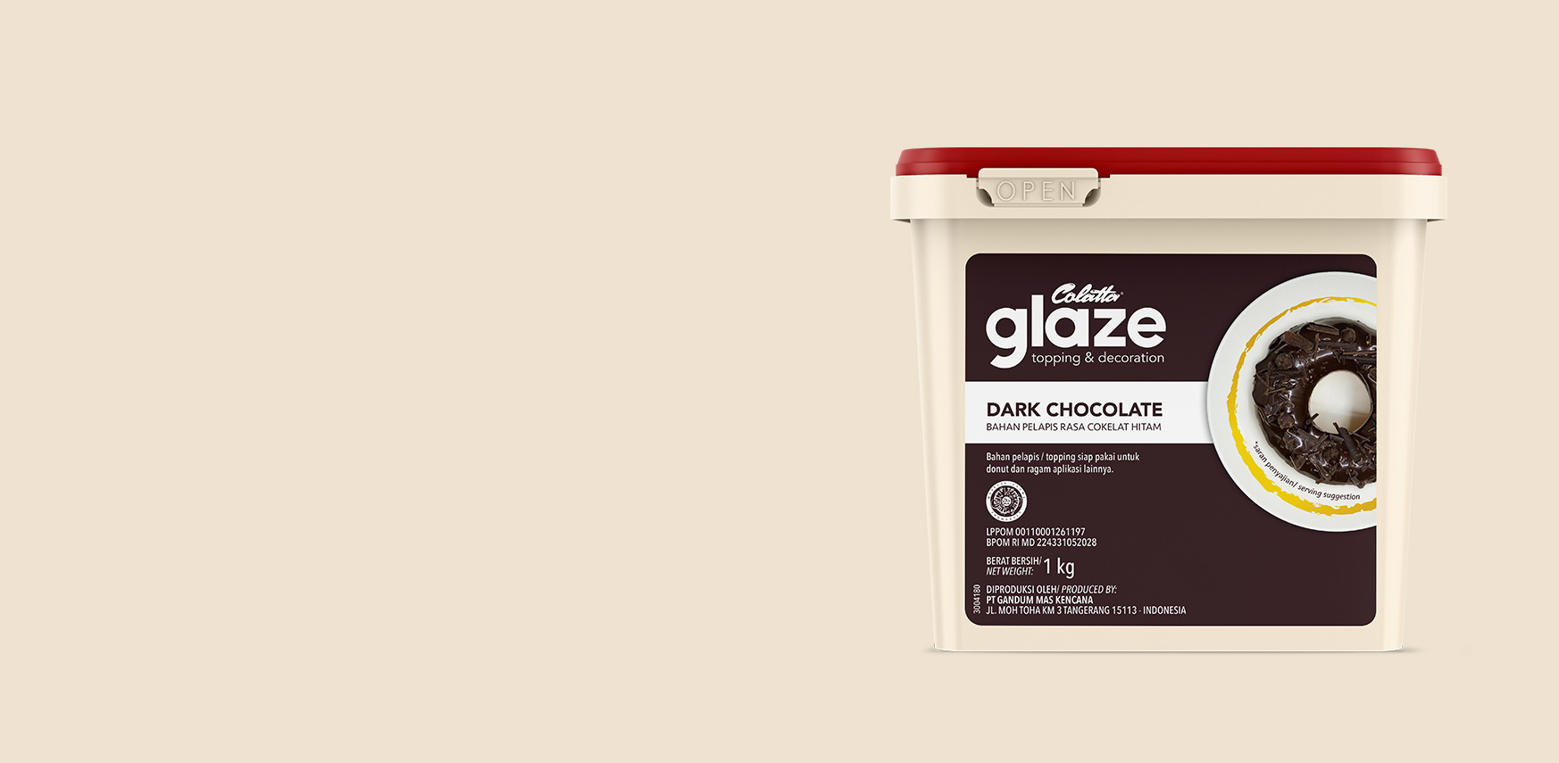 Colatta Glaze Dark Chocolate