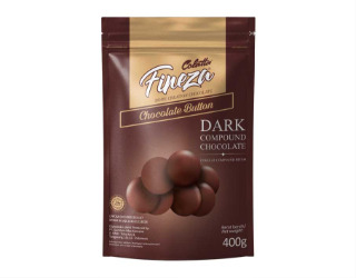 Colatta Fineza Dark Compound Chocolate Button 400 g