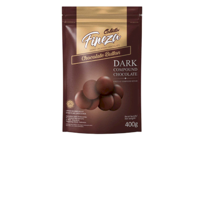 Colatta Fineza Dark Compound Chocolate Button 400 g