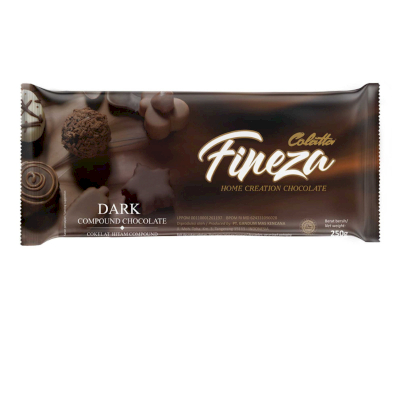 Colatta Fineza Dark Compound Chocolate Dark 250 g