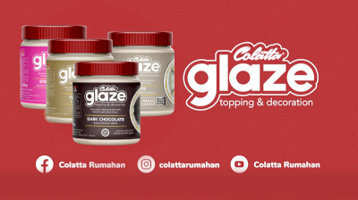 Kemasan PRAKTIS - Colatta Glaze 250 g