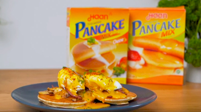 #SahabatKreatifmu: Resep egg benedict Willgoz with Haan Pancake